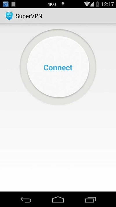 SuperVPN – capture d'écran 1