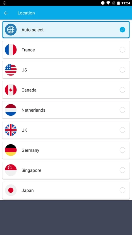 SuperVPN – capture d'écran 4
