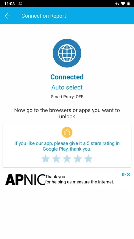 SuperVPN – capture d'écran 6