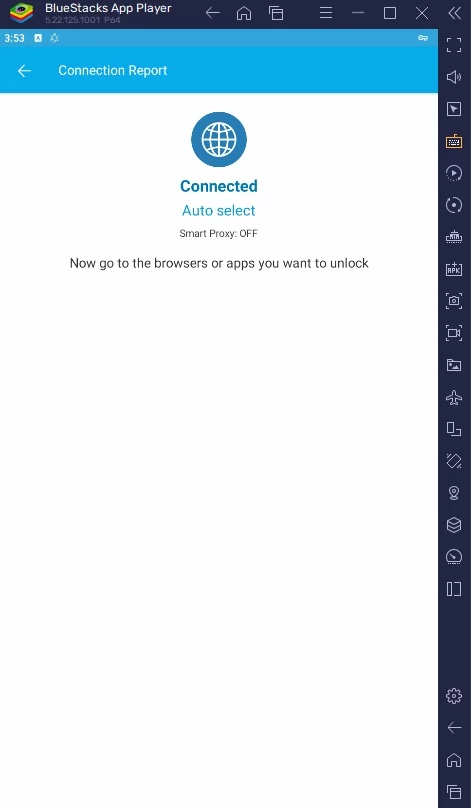 SuperVPN — captura de tela 3
